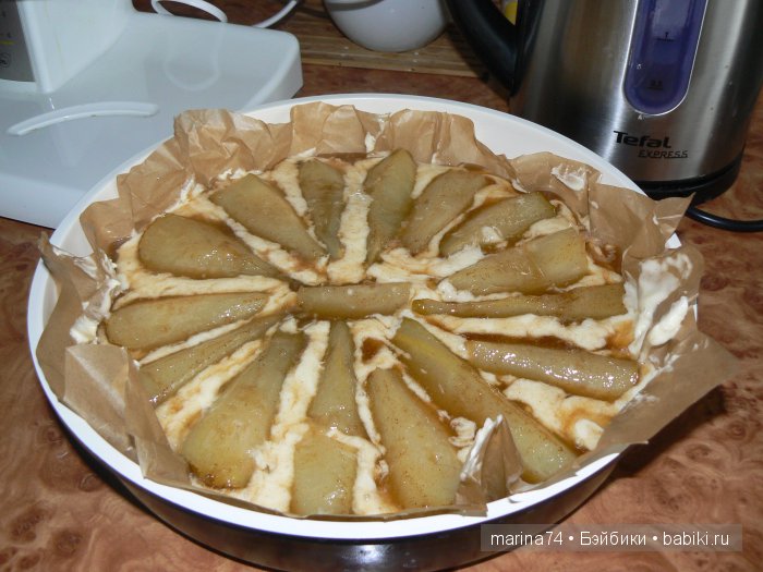 Грушевый пирог или и у нас наступила весна