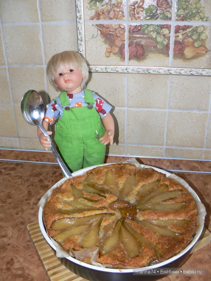 Грушевый пирог или и у нас наступила весна (фото 4)