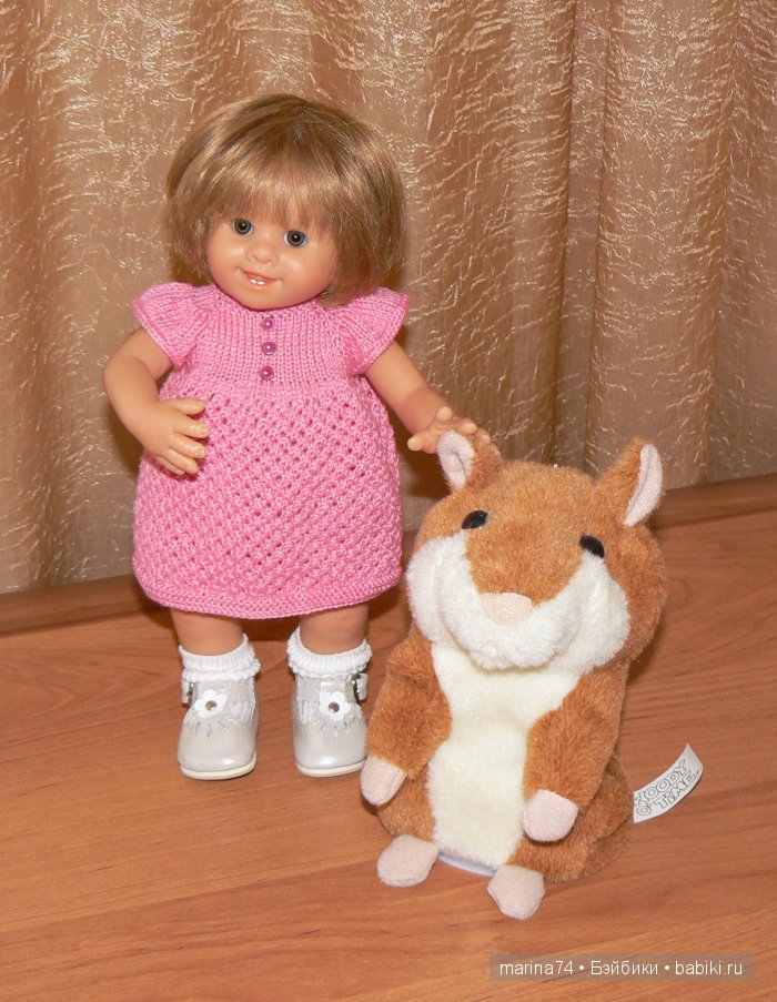 Мои модницы или простенькие вязаные платьица для девочек-вихтелей