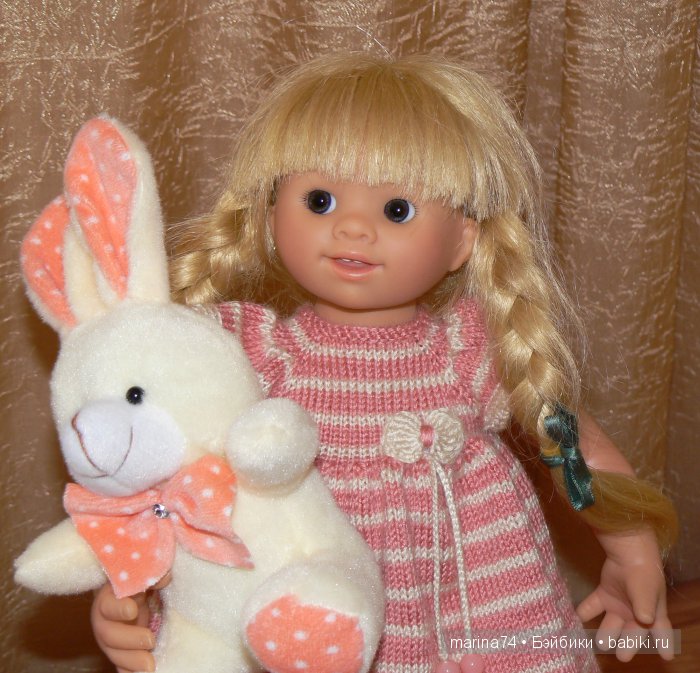 Мои модницы или простенькие вязаные платьица для девочек-вихтелей