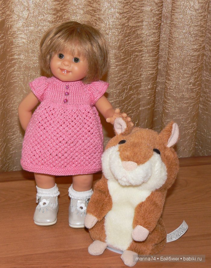 Мои модницы или простенькие вязаные платьица для девочек-вихтелей