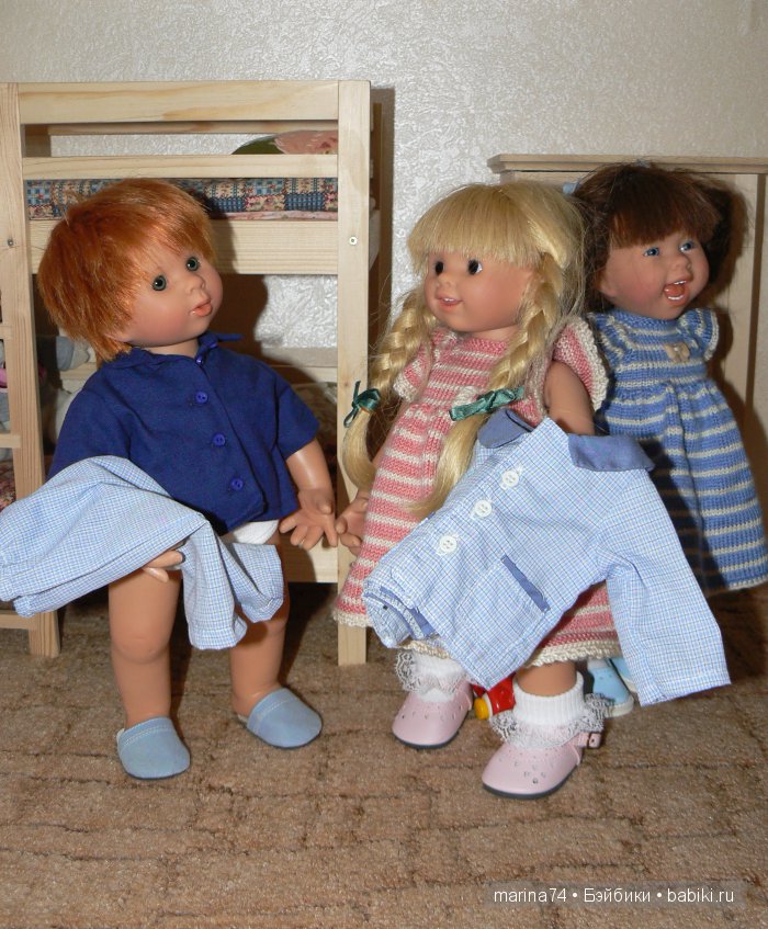 Путь домой — Куклы Rosemarie Anna Muller (Мюллер): Вихтели (Wichtel)