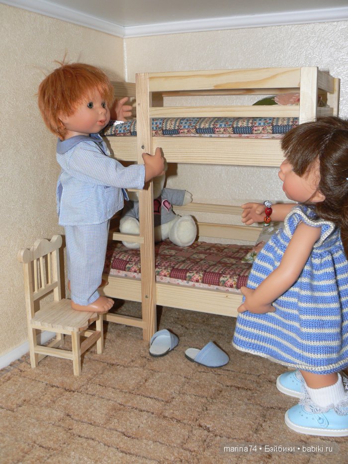 Путь домой — Куклы Rosemarie Anna Muller (Мюллер): Вихтели (Wichtel)