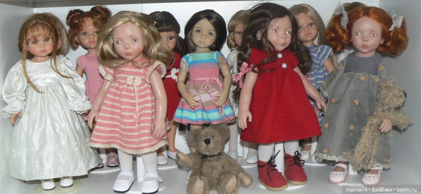Кукольный шкаф — Домашние коллекции кукол: фото собраний