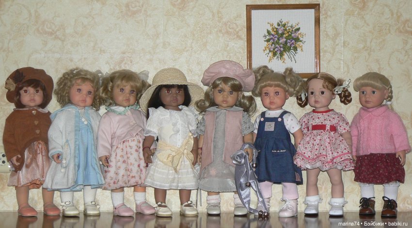 Кукольный шкаф — Домашние коллекции кукол: фото собраний (фото 2)