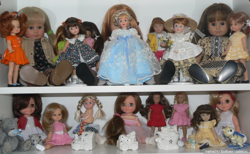 Кукольный шкаф — Домашние коллекции кукол: фото собраний (фото 6)