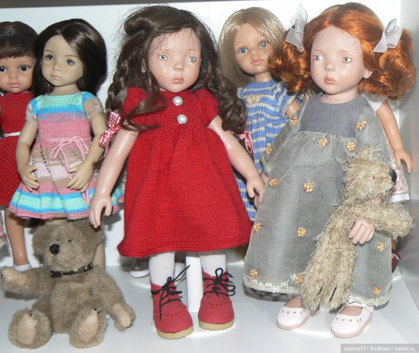 Кукольный шкаф — Домашние коллекции кукол: фото собраний