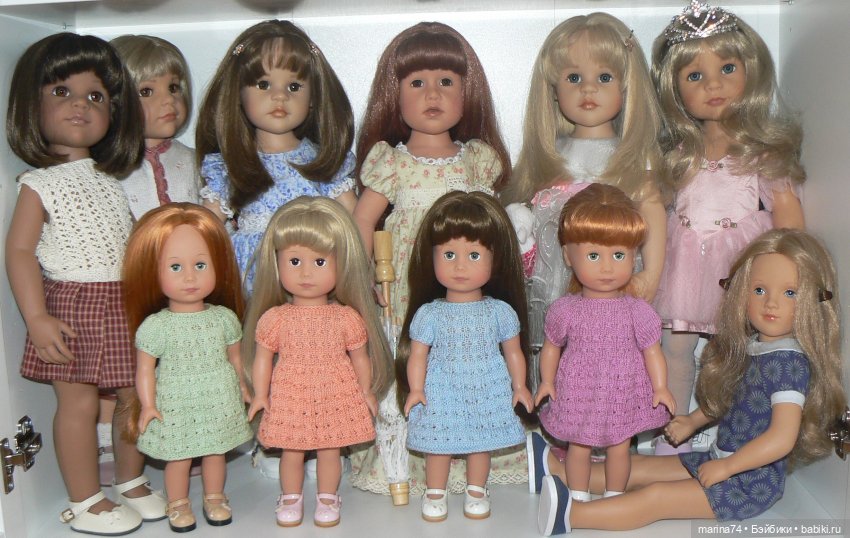 Кукольный шкаф — Домашние коллекции кукол: фото собраний