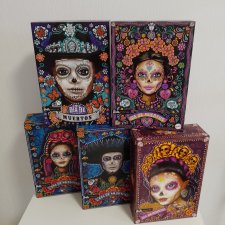 Лот кукол Dia de Muertos