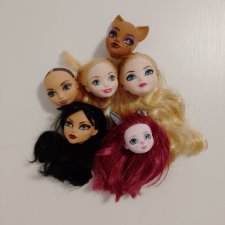Лот голов Monster high и Ever after high