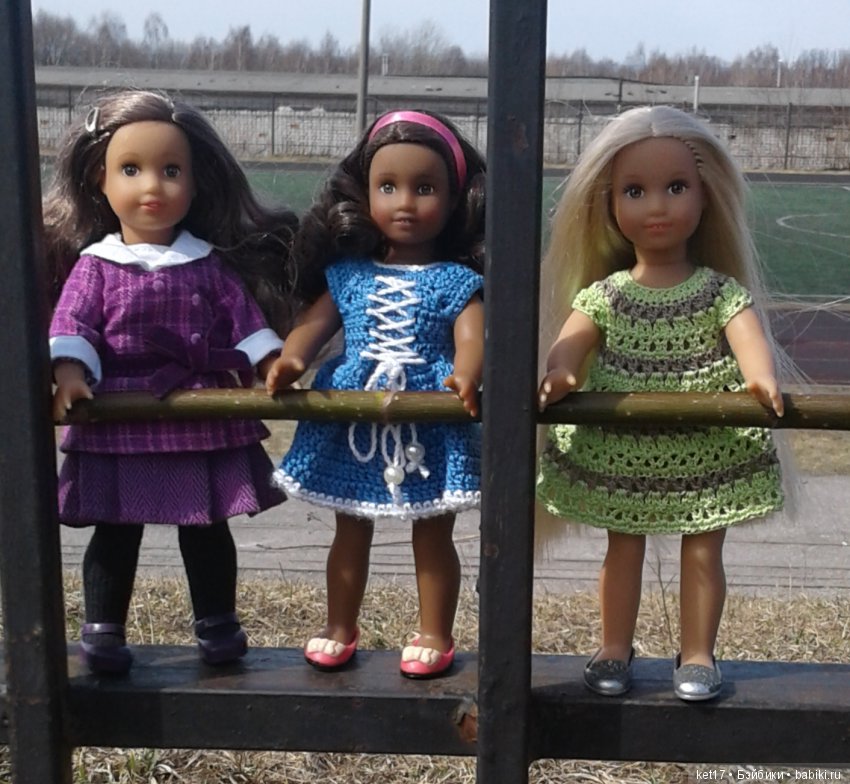 Мини АГ весной — American Girl Mini: Куклы 16 см