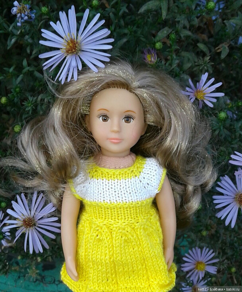 Лори в цветах — American Girl Mini: Куклы 16 см (фото 3)