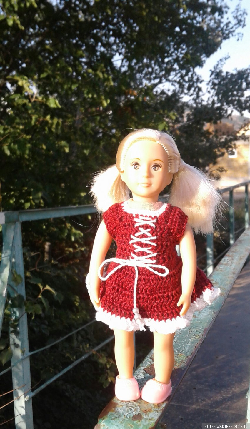 Лори в цветах — American Girl Mini: Куклы 16 см