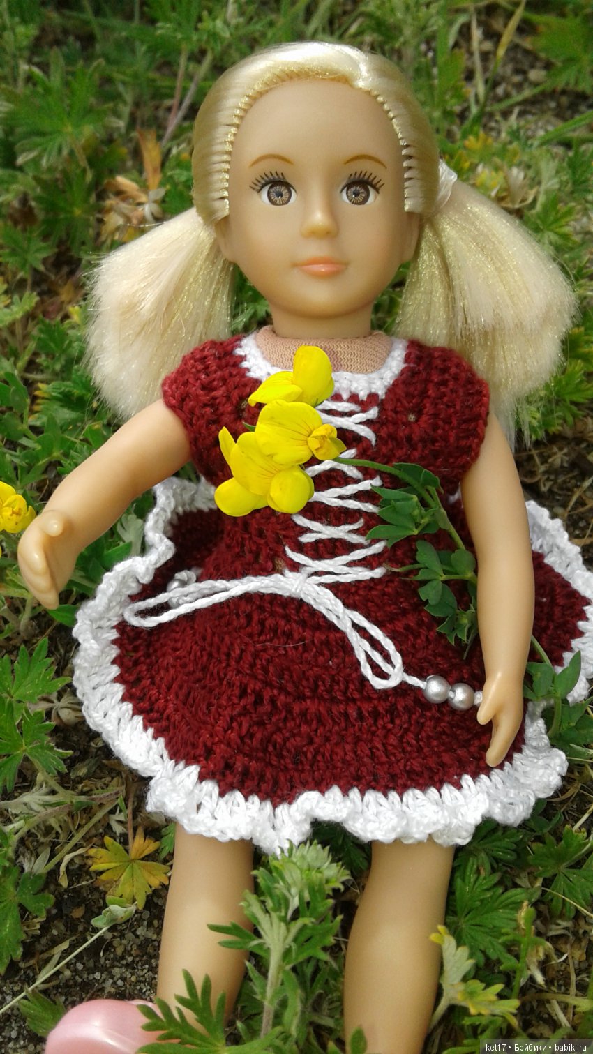 Лори в цветах — American Girl Mini: Куклы 16 см