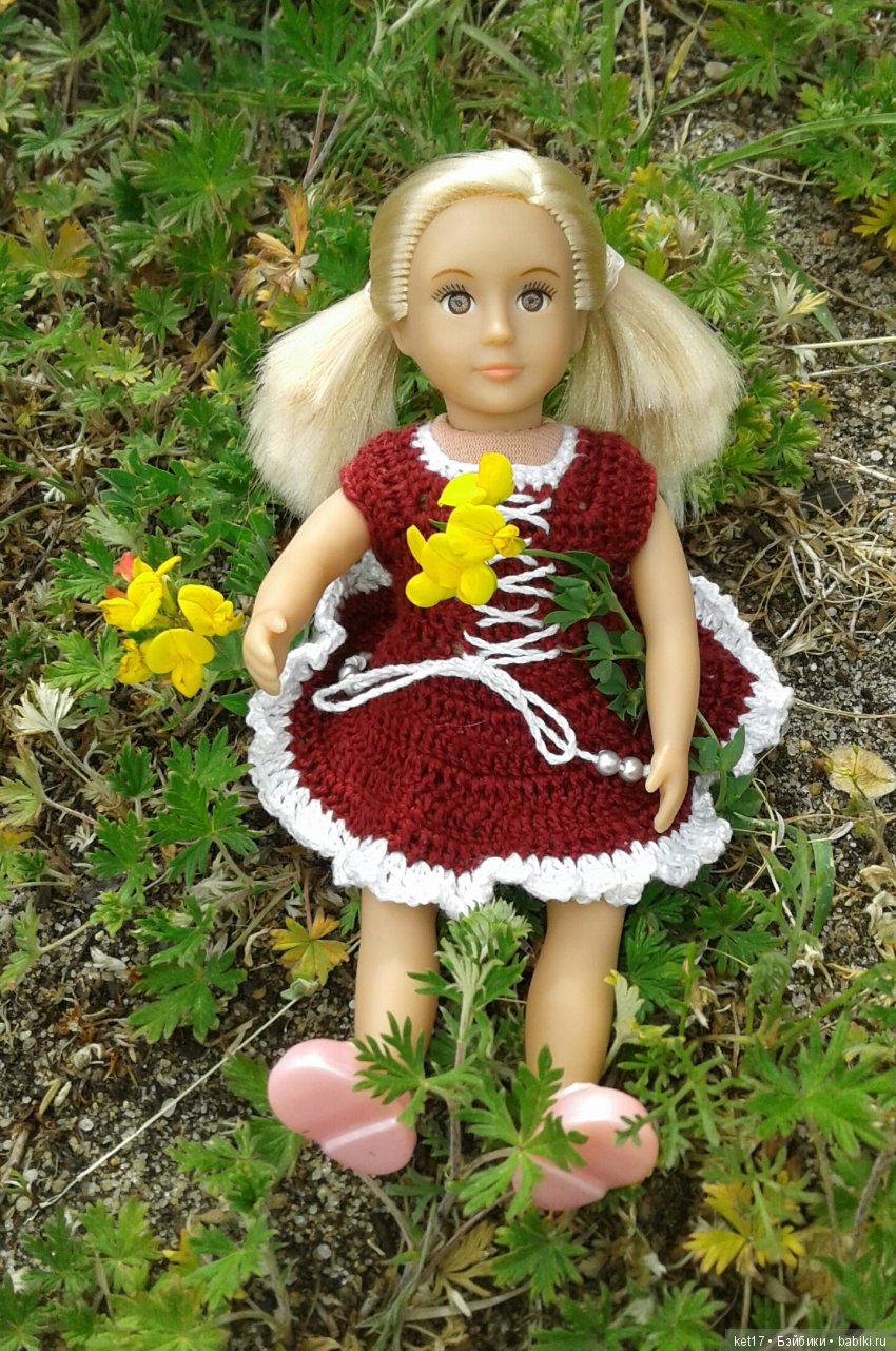 Лори в цветах — American Girl Mini: Куклы 16 см