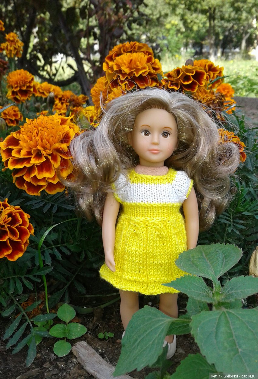 Лори в цветах — American Girl Mini: Куклы 16 см (фото 4)