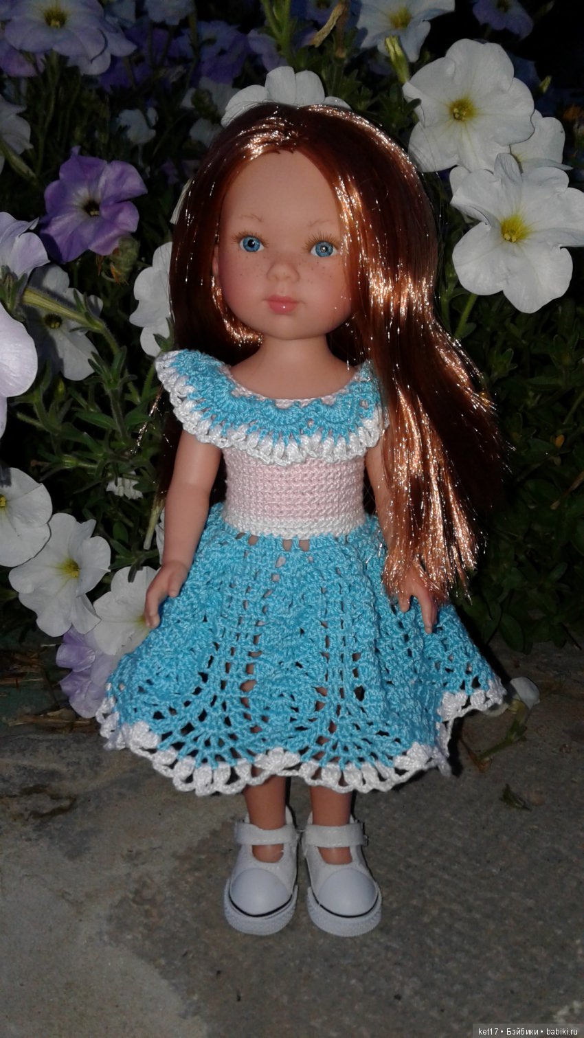 Испанская прелесть — Испанские куклы (разное): Vestida de Azul