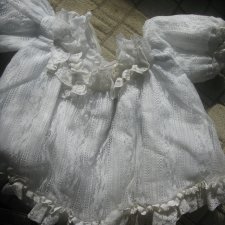 Платье для кукол, винтажное, кружевное, времен СССР/ГДР