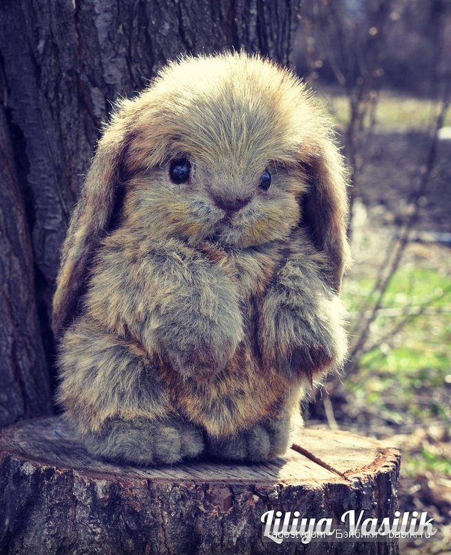 Пасхальный заяц - Авторские игрушки Лилии Василик