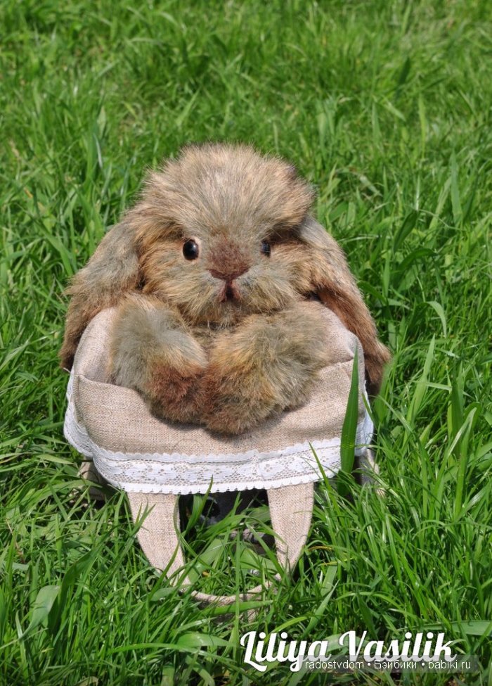 Зая - авторские игрушки Лилии Василик (фото 2)