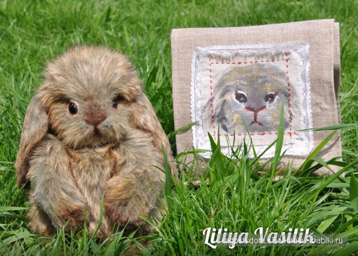 Зая - авторские игрушки Лилии Василик (фото 4)