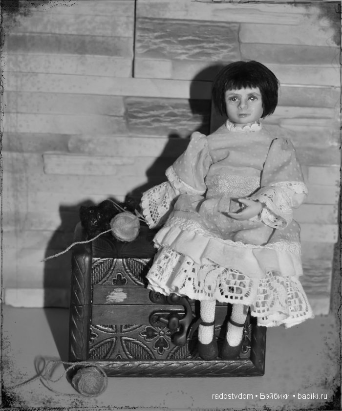 Алиса Лидделл - авторские куклы Лилии Василик (фото 3)