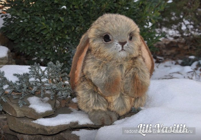 Заинька - авторские игрушки ручной работы Лилии Василик (фото 2)