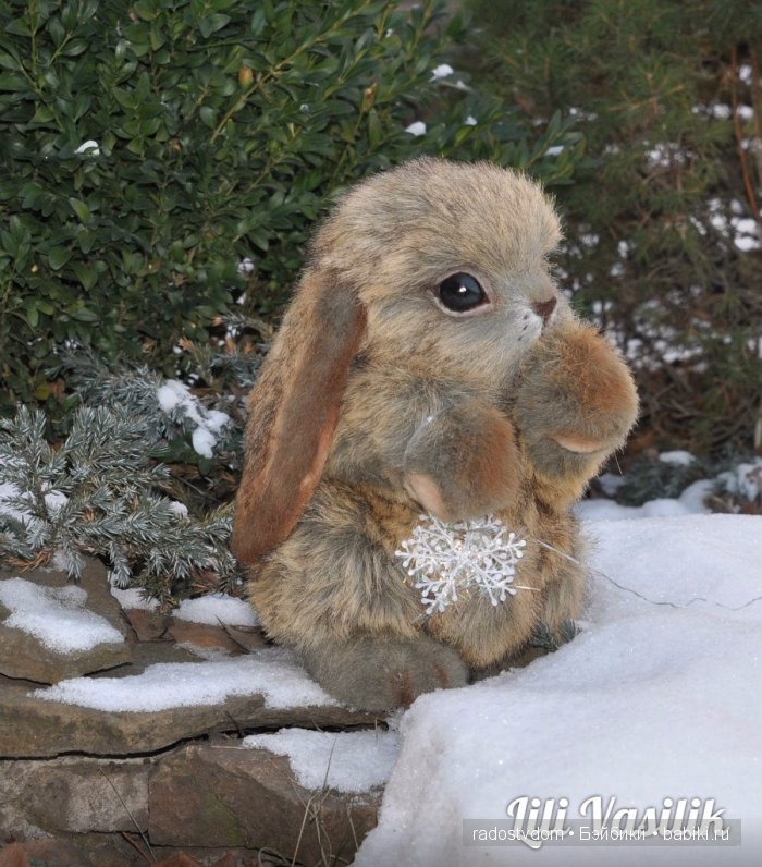 Заинька - авторские игрушки ручной работы Лилии Василик (фото 4)