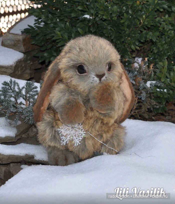 Заинька - авторские игрушки ручной работы Лилии Василик (фото 3)