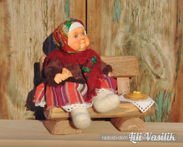 Масленица пришла иии... фить. Авторская кукла (фото 2)