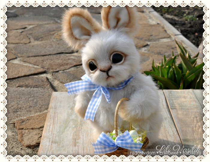 А Пасха уже скоро — Авторские мишки Тедди и друзья: фото (фото 6)