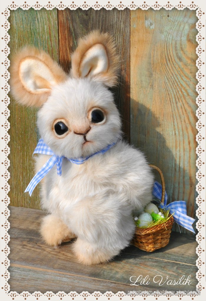 А Пасха уже скоро — Авторские мишки Тедди и друзья: фото (фото 3)