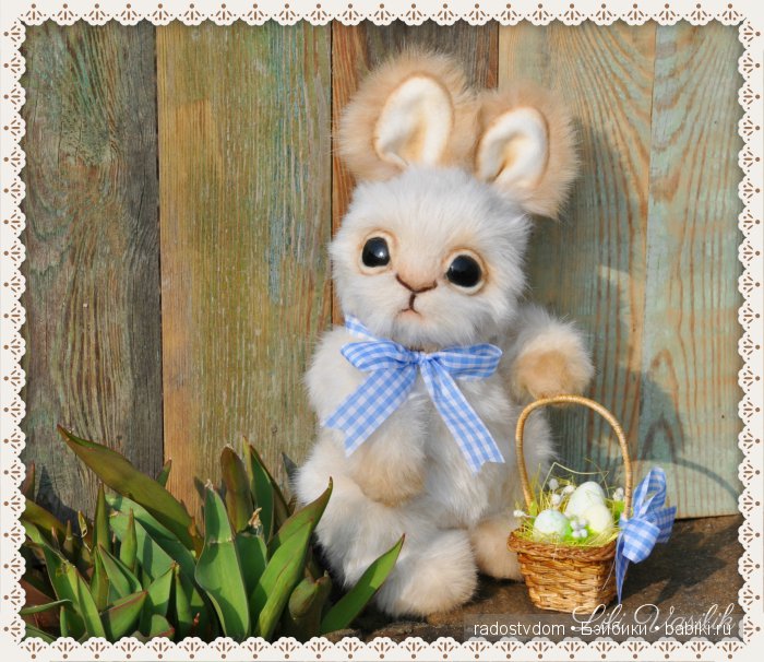 А Пасха уже скоро — Авторские мишки Тедди и друзья: фото (фото 7)