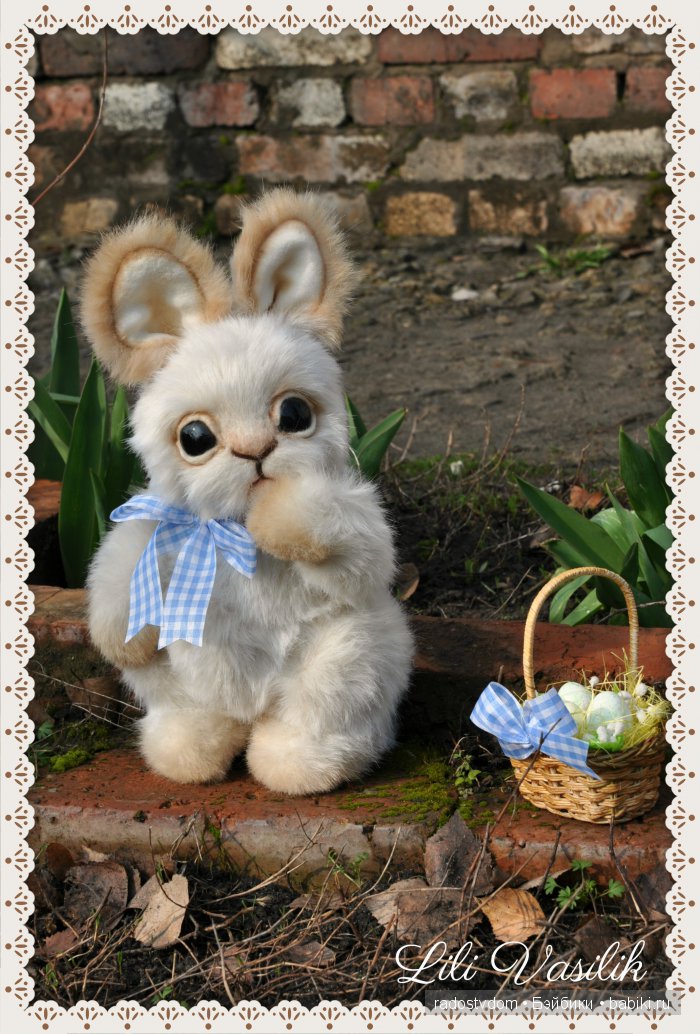 А Пасха уже скоро — Авторские мишки Тедди и друзья: фото (фото 2)