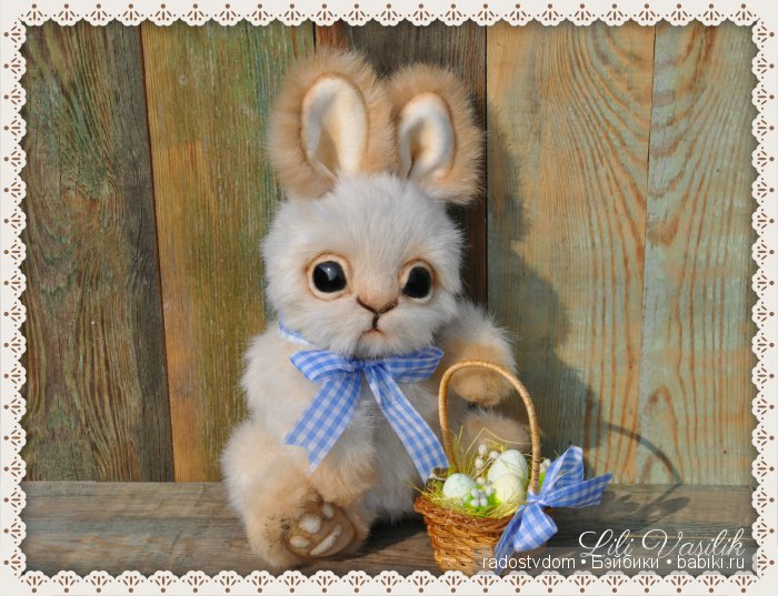 А Пасха уже скоро — Авторские мишки Тедди и друзья: фото (фото 4)