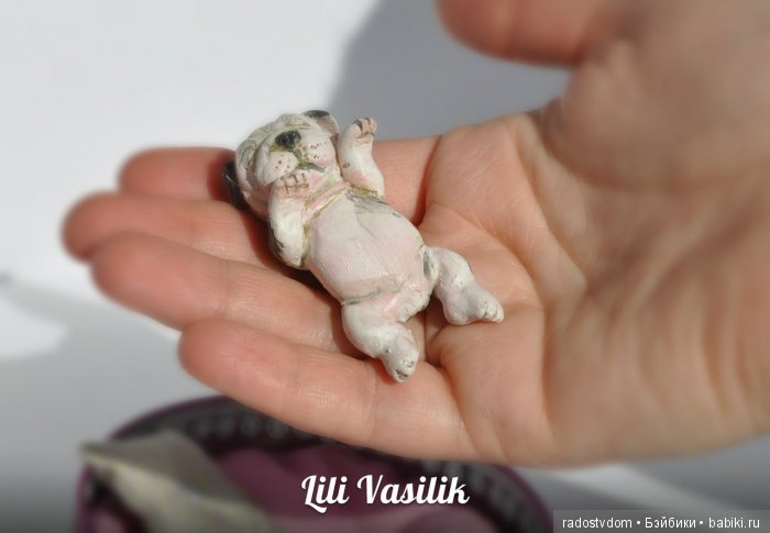 Девочка - сплюшечка. Мини куклы и игрушки Лилии Василик (фото 10)