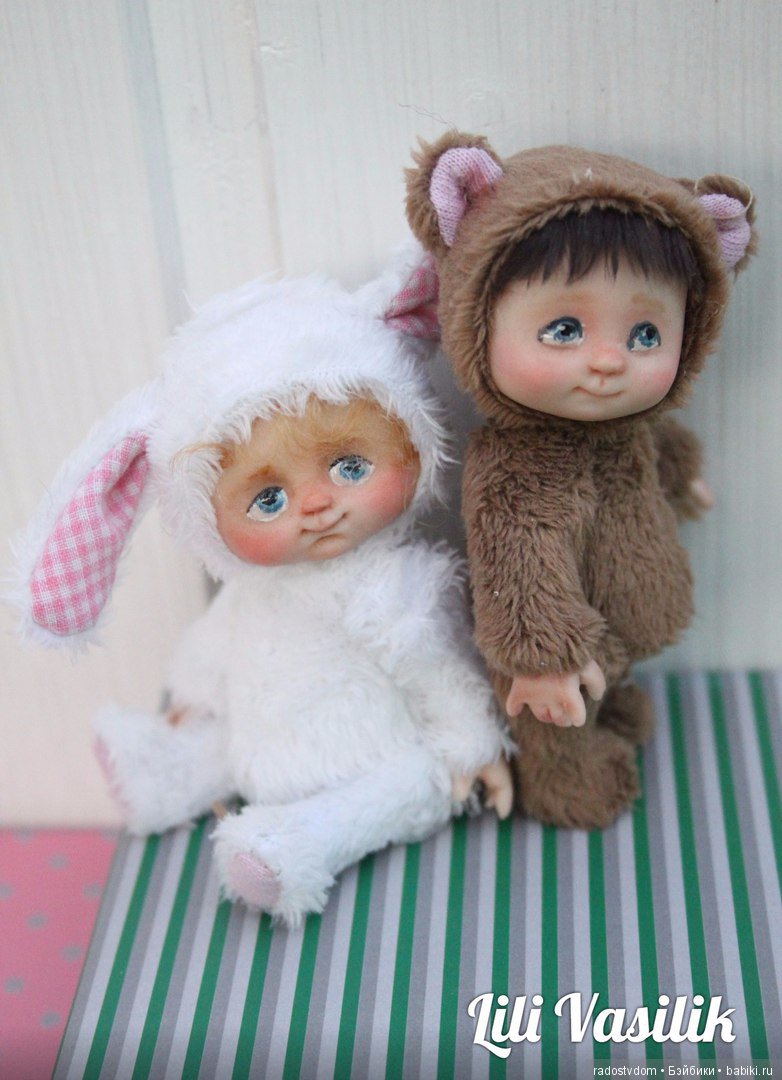 Малыши в ладошку - куклы и игрушки Лилии Василик (фото 2)