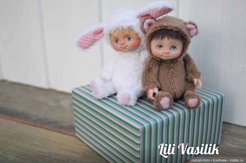 Малыши в ладошку - куклы и игрушки Лилии Василик