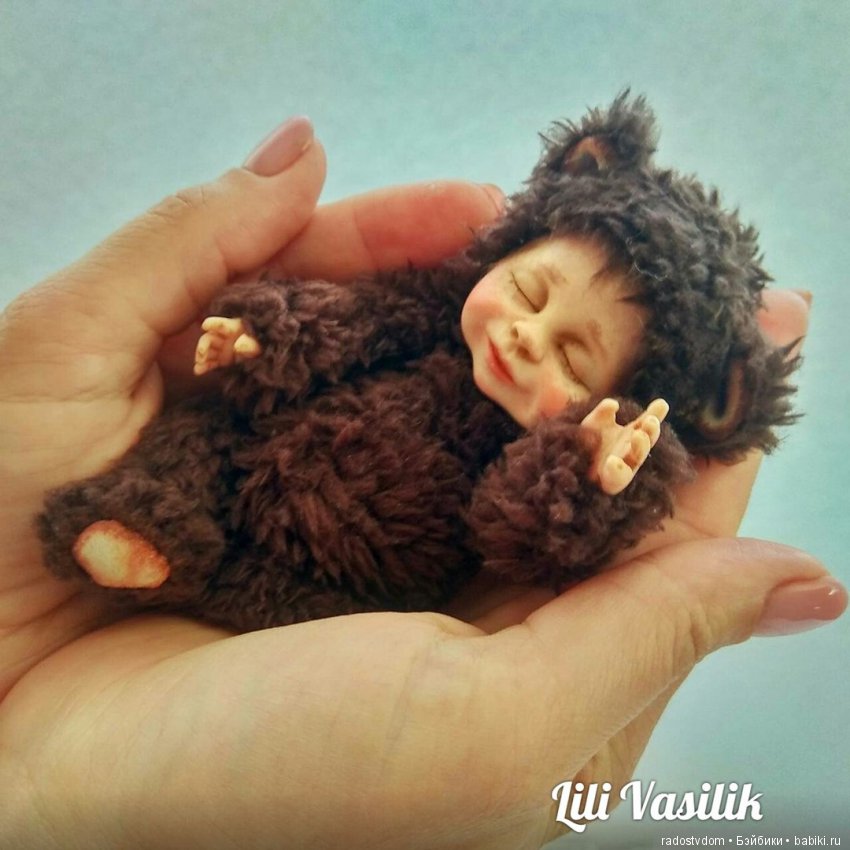 Куклы Лилии Василик - тедди долл (фото 3)