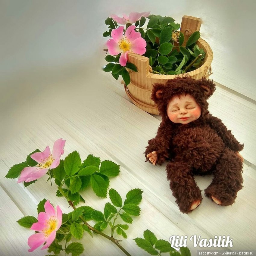 Куклы Лилии Василик - тедди долл