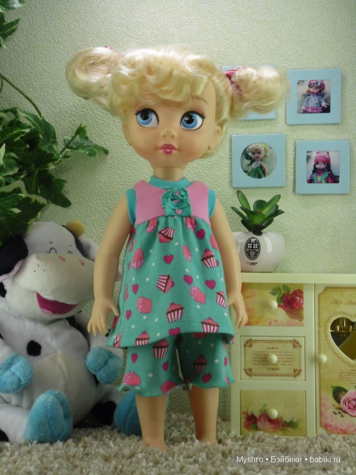 Комплект одежды для Disney Animators "Пироженка" (фото 2)