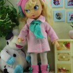 Комплект одежды для Disney Animators "Пироженка"