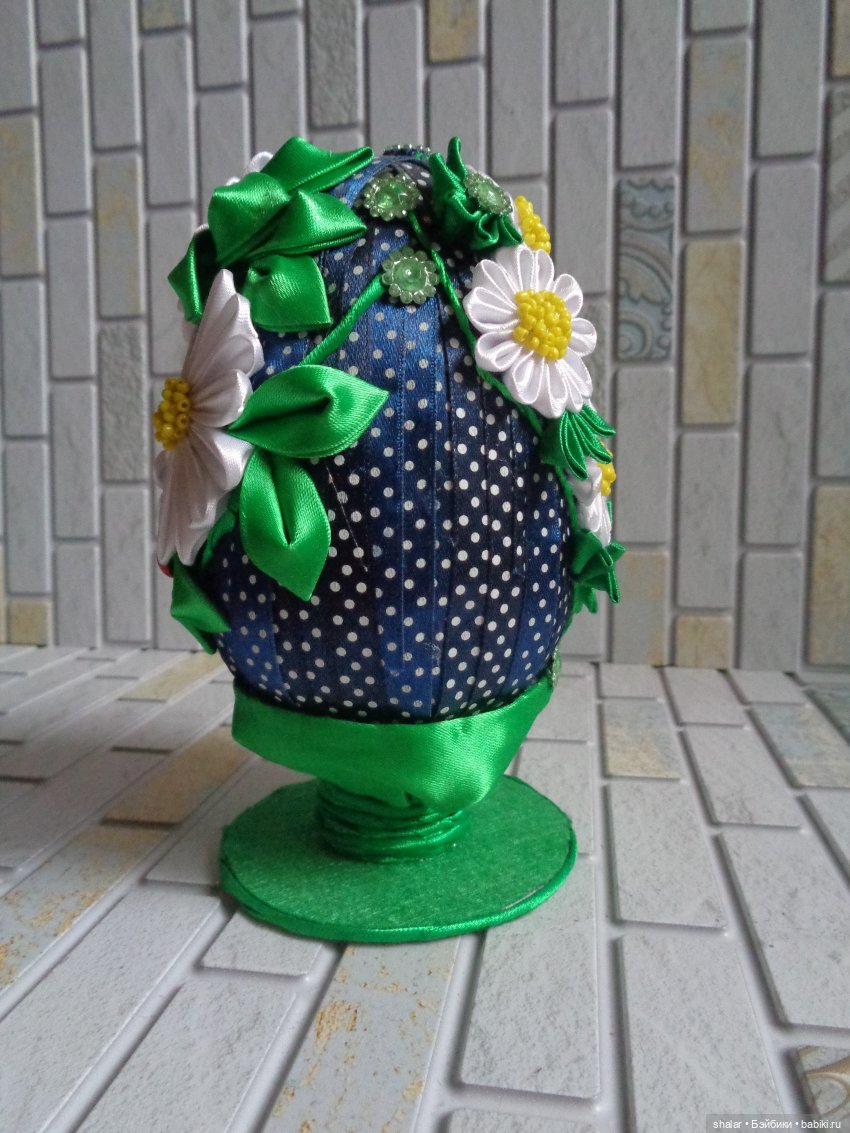 Мое яишное увлечение — Канзаши (цветоделие): цветы из лент