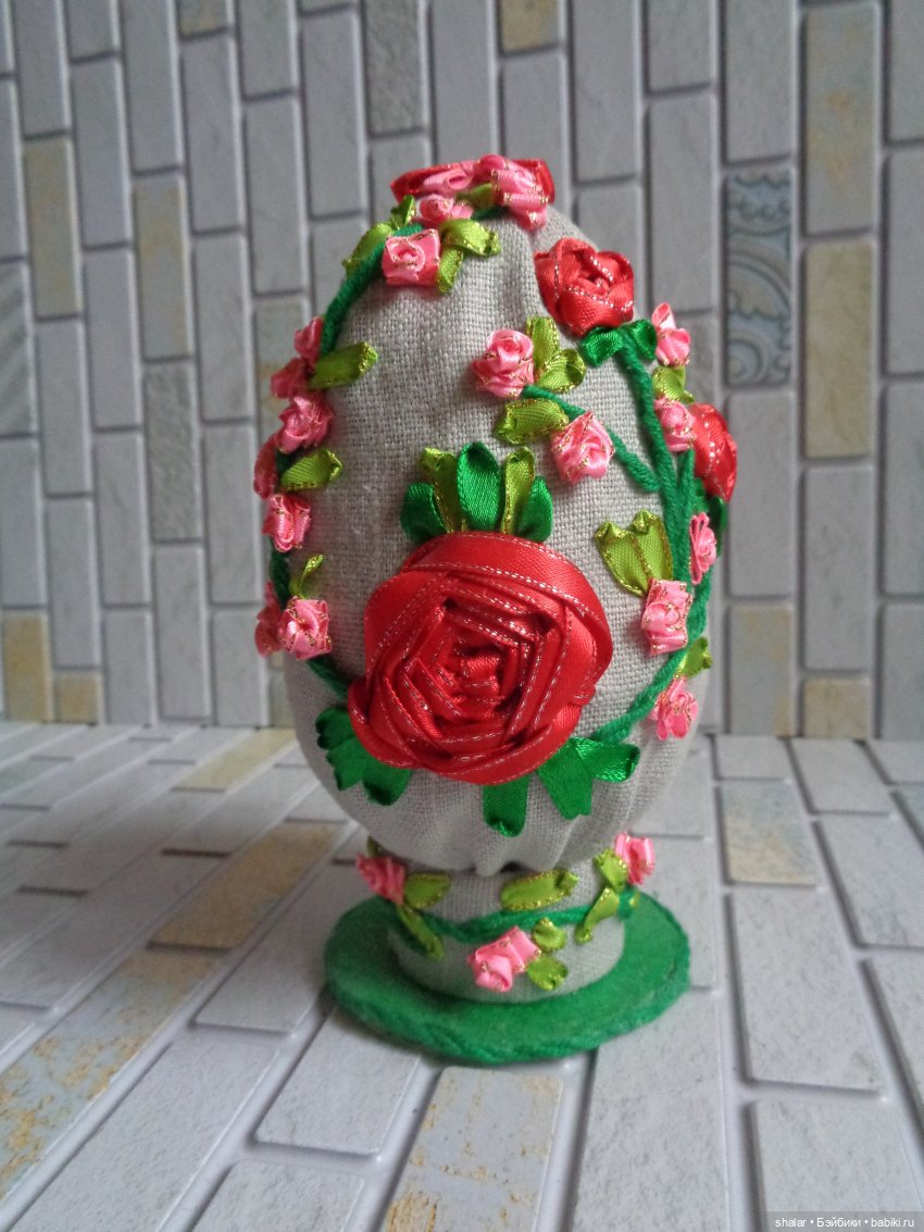 Мое яишное увлечение — Канзаши (цветоделие): цветы из лент