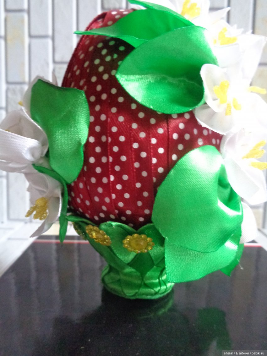 Мое яишное увлечение — Канзаши (цветоделие): цветы из лент