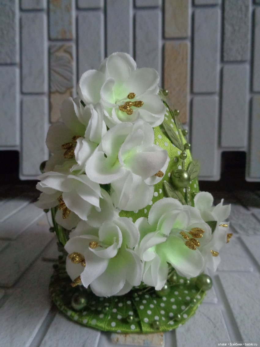 Мое яишное увлечение — Канзаши (цветоделие): цветы из лент (фото 2)