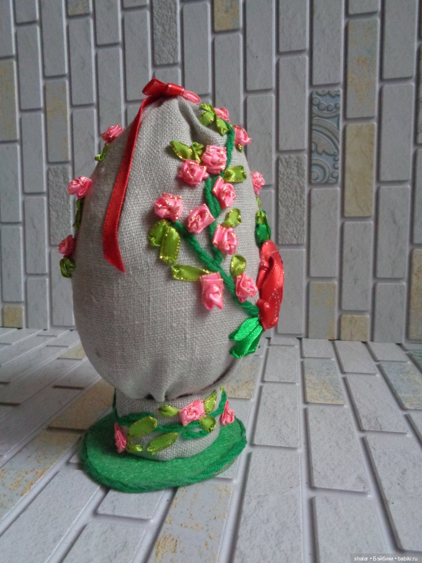 Мое яишное увлечение — Канзаши (цветоделие): цветы из лент