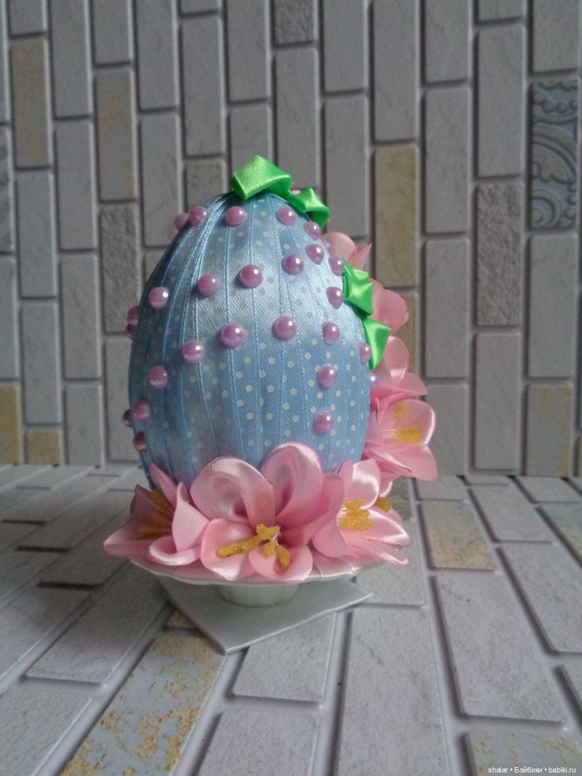 Мое яишное увлечение — Канзаши (цветоделие): цветы из лент