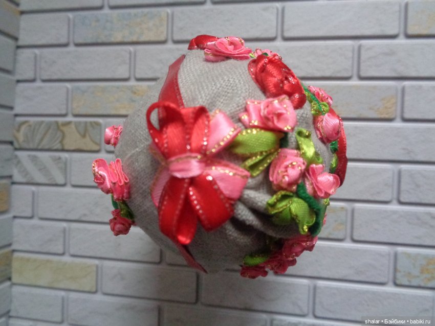 Мое яишное увлечение — Канзаши (цветоделие): цветы из лент