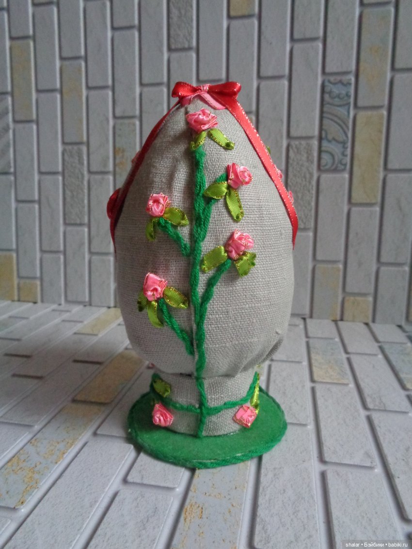 Мое яишное увлечение — Канзаши (цветоделие): цветы из лент